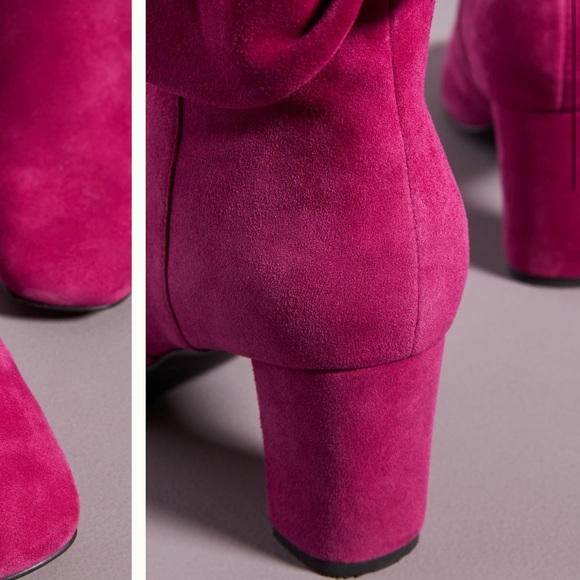 Anthropologie Farylrobin Bow Ankle Boots Size 40/9 - Picture 4 of 8